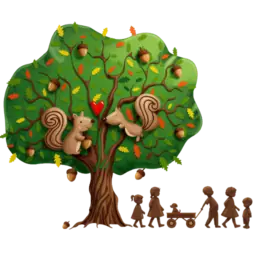 The Oak Tree Playschool logo